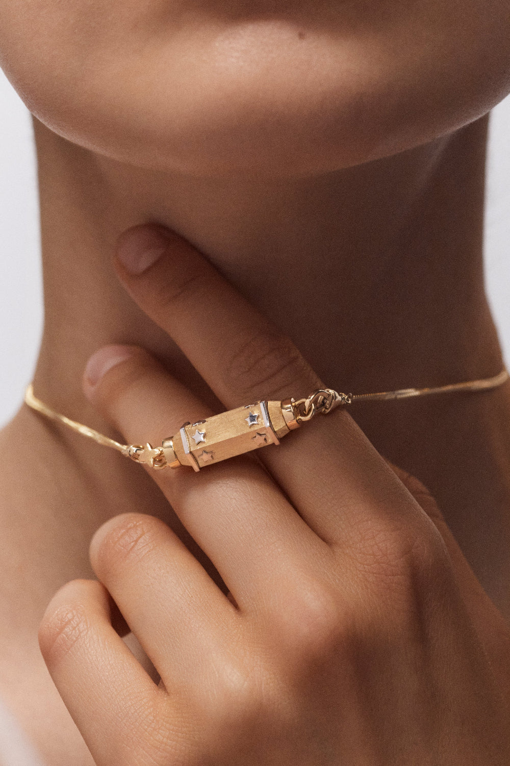 MARIE LICHTENBERG | Star Baby locket necklace