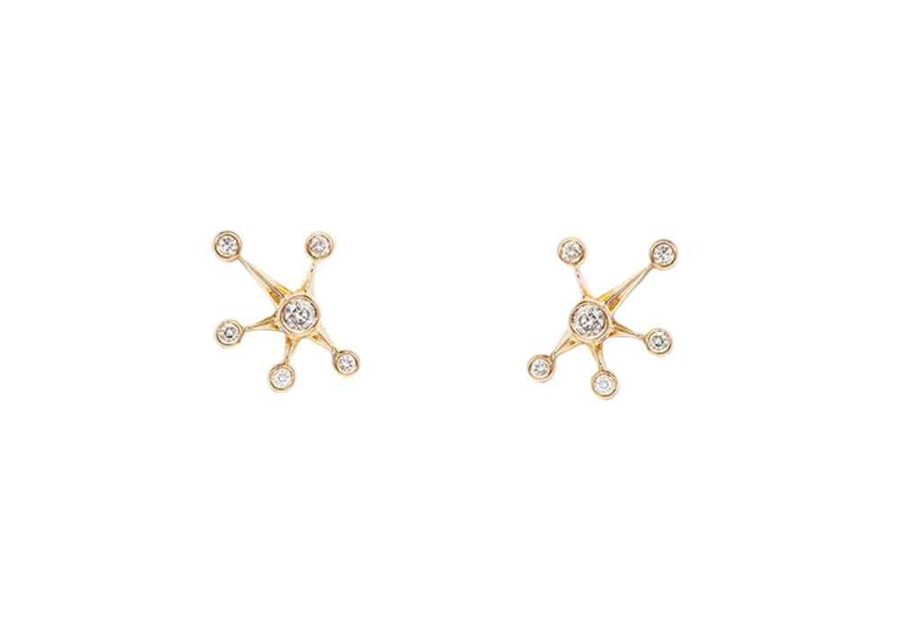 CELINE DAOUST | DIAMONDS SMALL CONSTELLATION EARRINGS