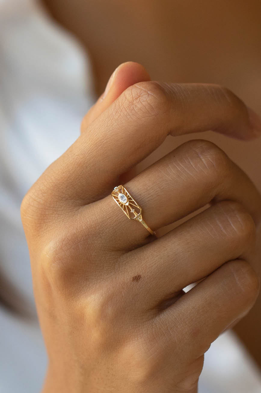 CELINE DAOUST | Dream maker open eye ring