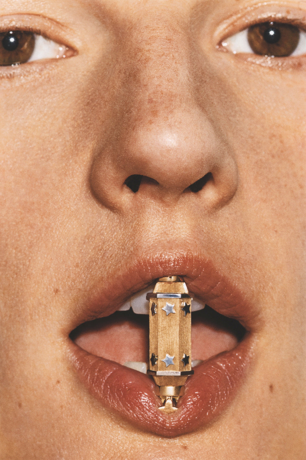 MARIE LICHTENBERG | Star Baby locket necklace