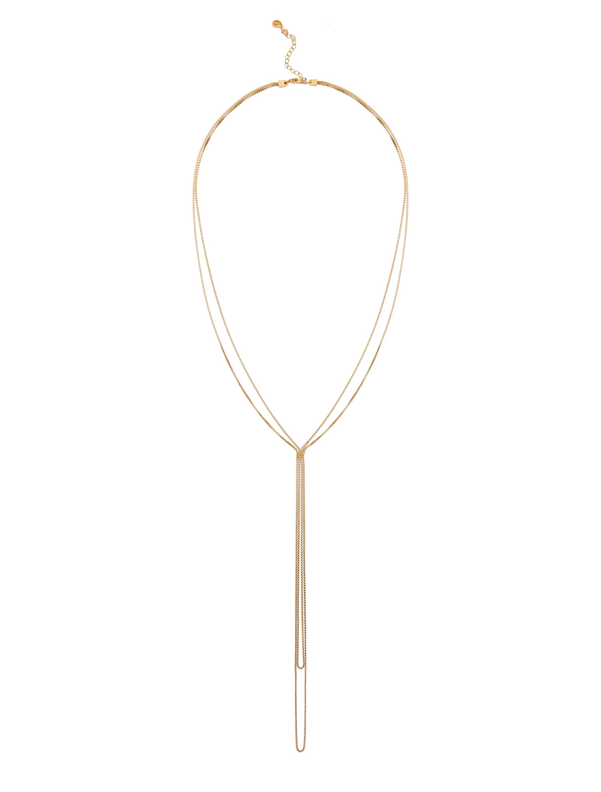 MAGGOOSH | DROP LARIAT NECKLACE