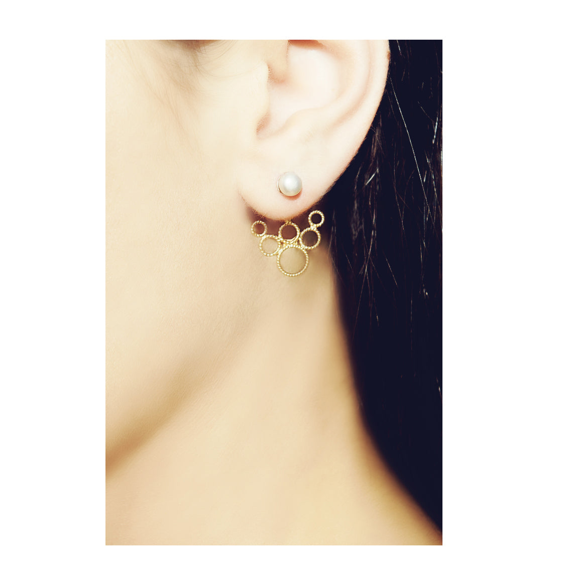 CHRISTINA SOUBLI | Tiny Hoop Ear Jackets