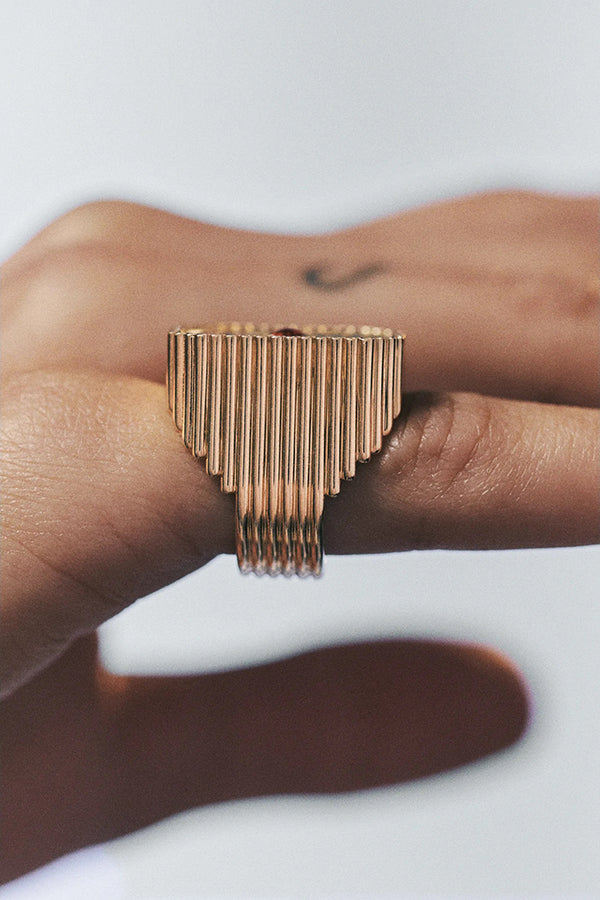 MARIE LICHTENBERG | Heart Mini Scap ring