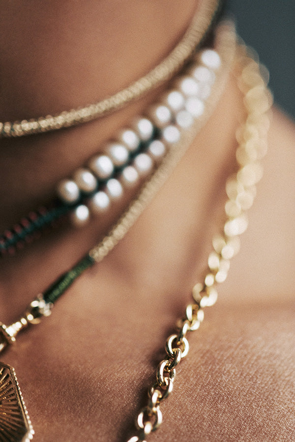 MARIE LICHTENBERG | Rosa Chain 73cm