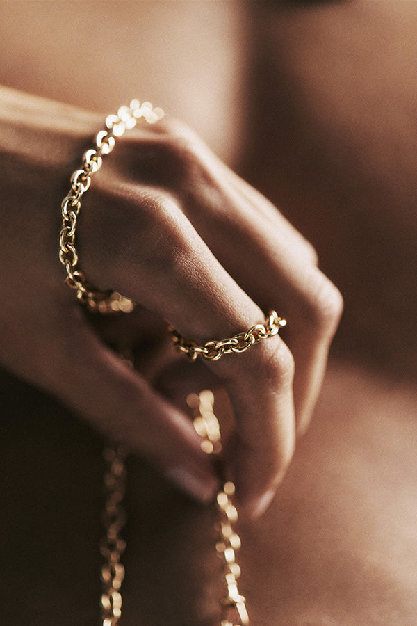 MARIE LICHTENBERG | Rosa Chain 73cm