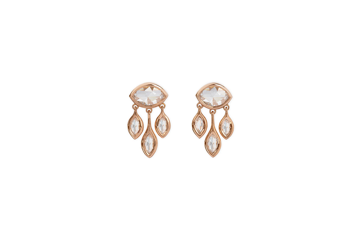 MYRTO ANASTASOPOULOU | Alcyone marquise earrings