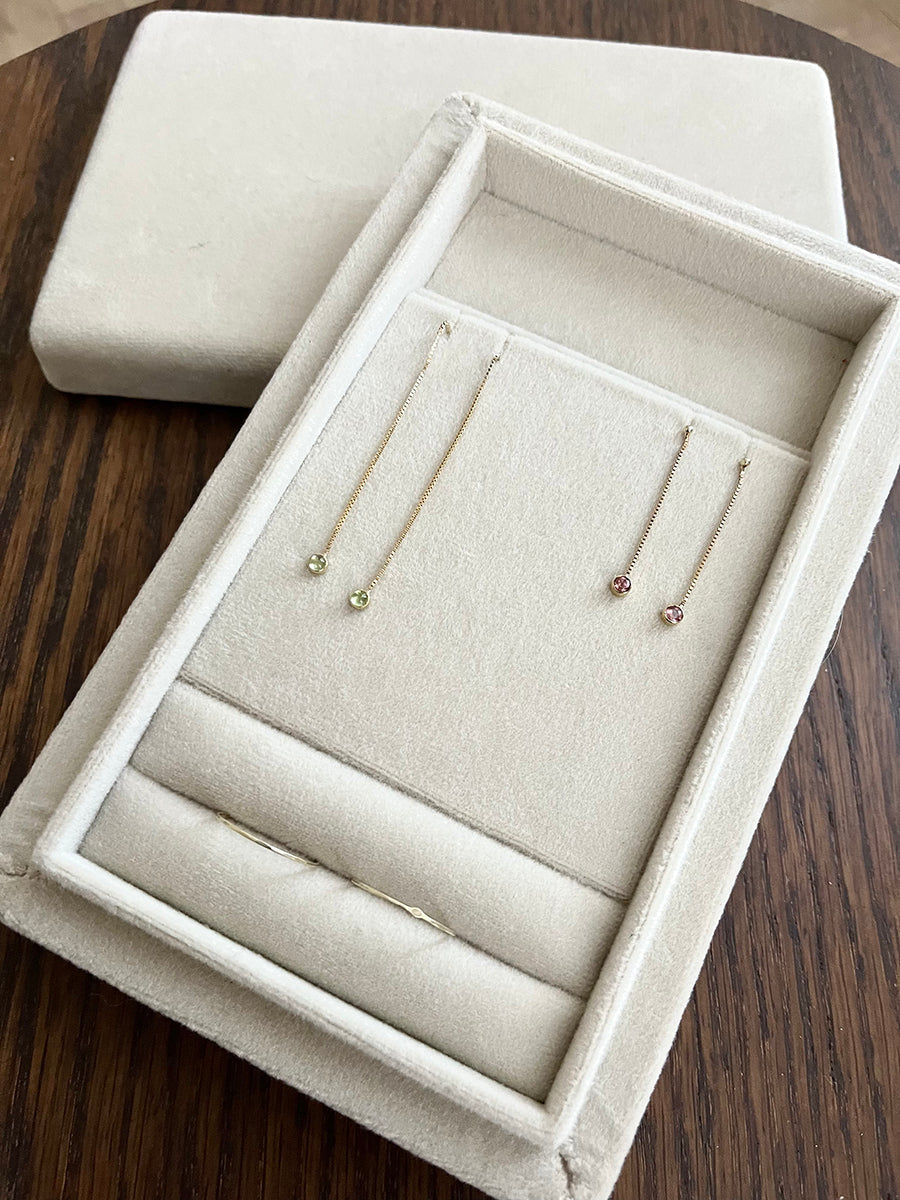 AVALON | Pink Tourmaline earrings