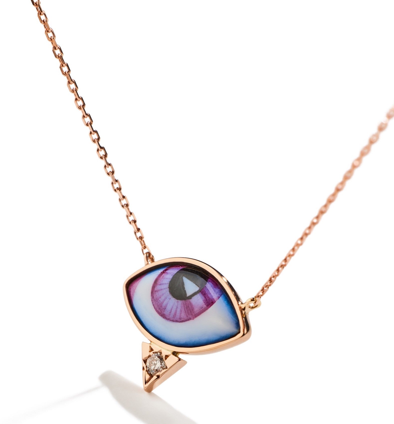 LITO | Petit Mauve diamond necklace