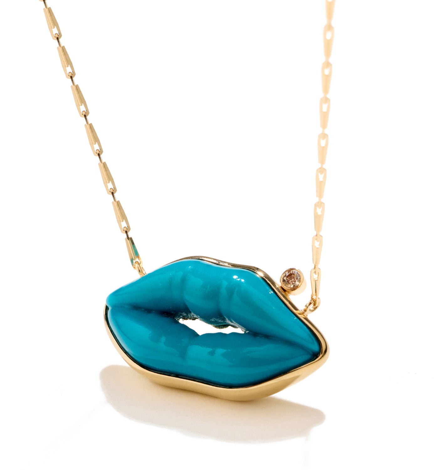 LITO | "True blue baby I love you" small necklace