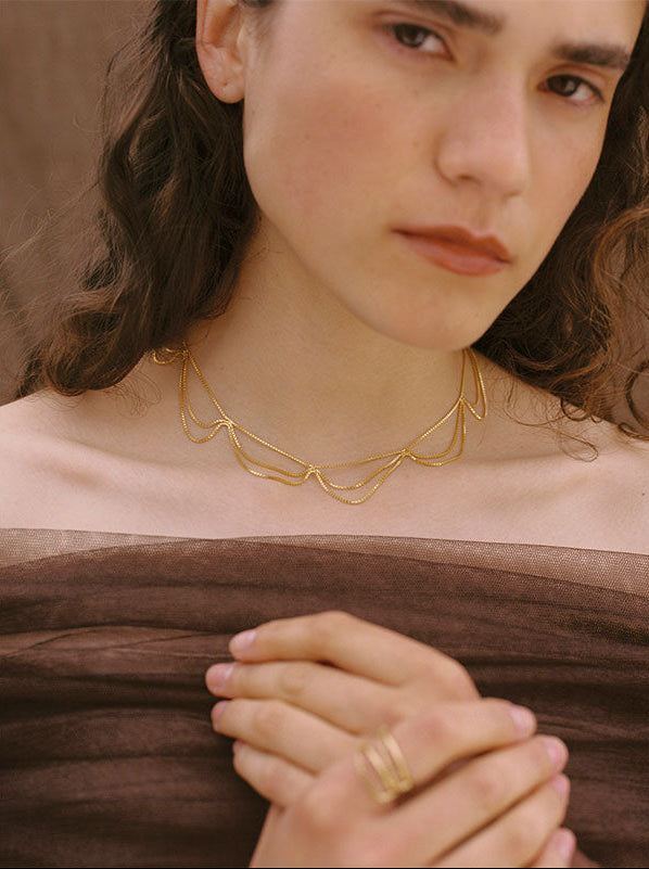 MAGGOOSH | Garland Slim necklace