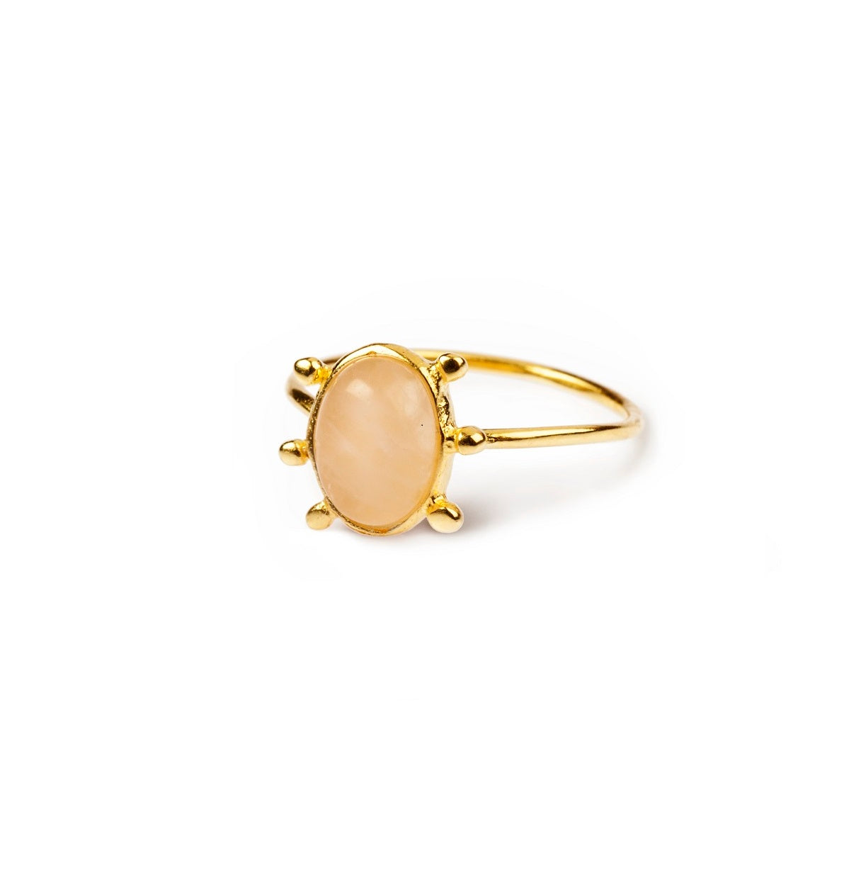 DANAI GIANNELLI | Pink Quartz ring