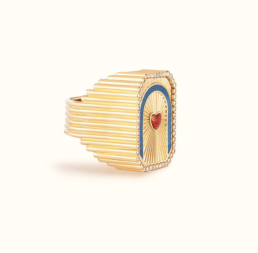MARIE LICHTENBERG | Heart Mini Scap ring