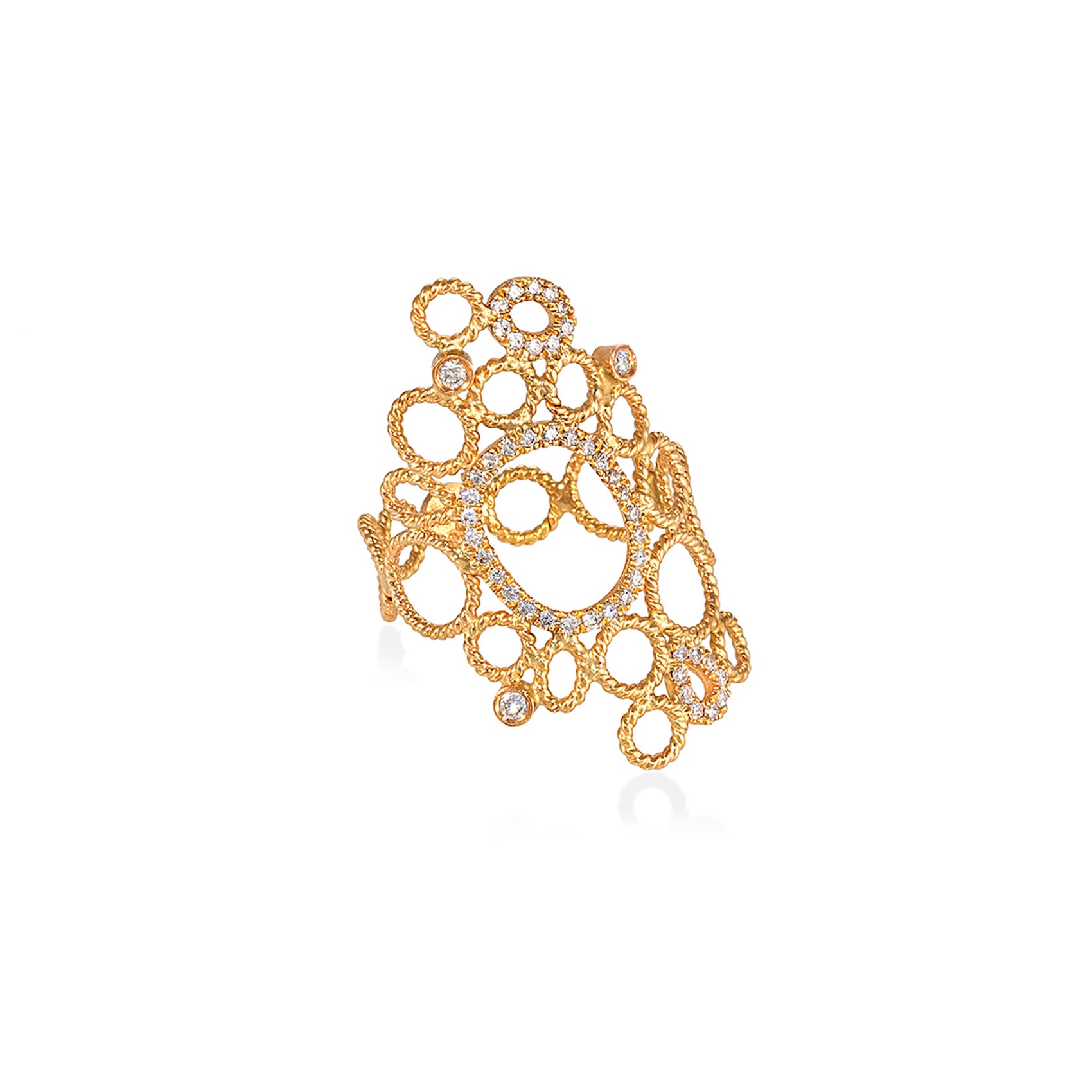 CHRISTINA SOUBLI | BROKAR DIAMOND RING