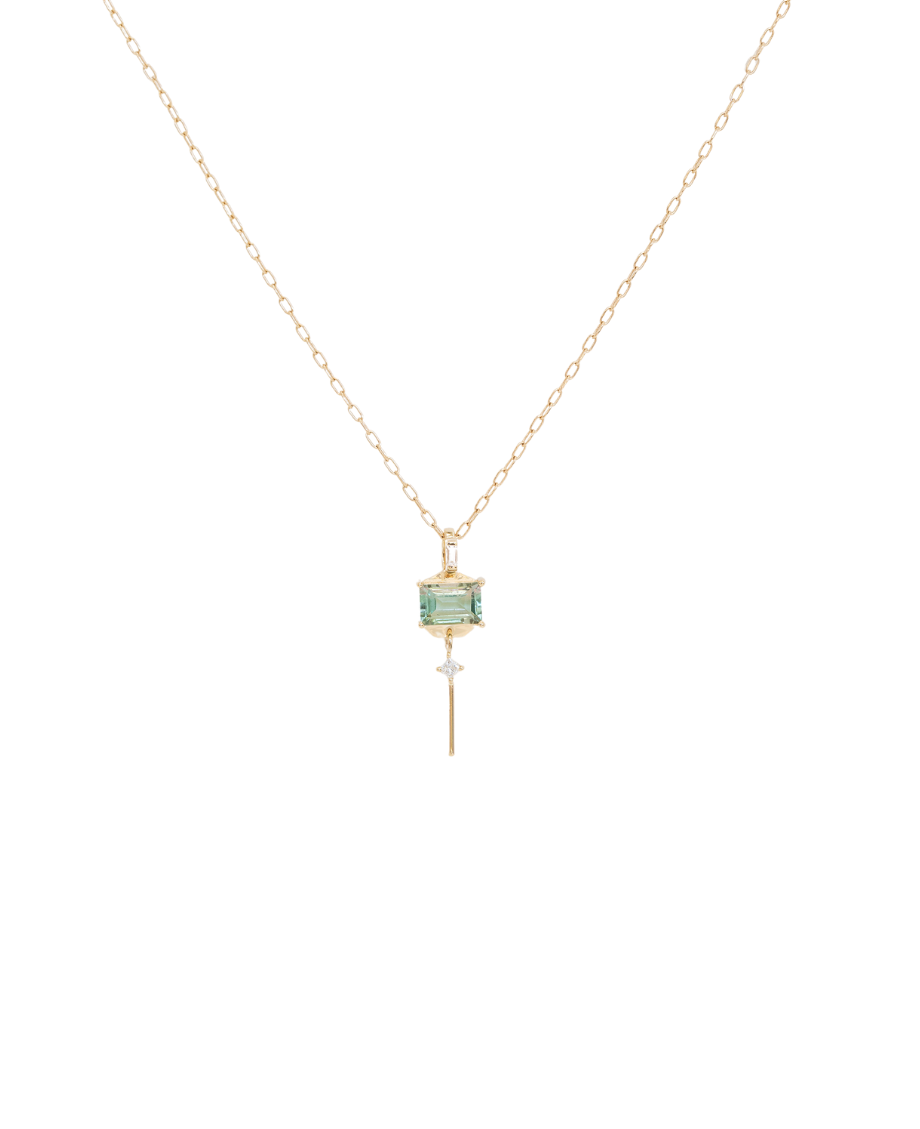 CELINE DAOUST | Tourmaline Baguette Pendant