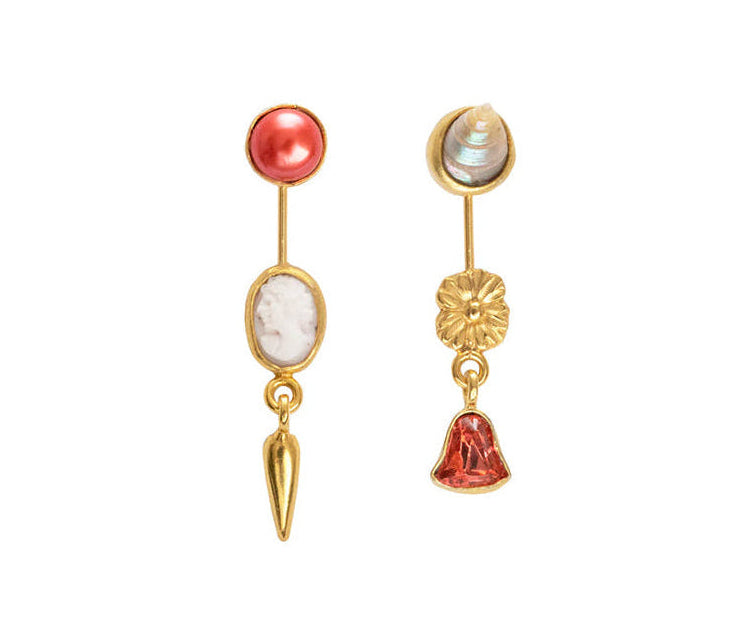 GRAINNE MORTON | Double Detachable Victorian Drop Earrings