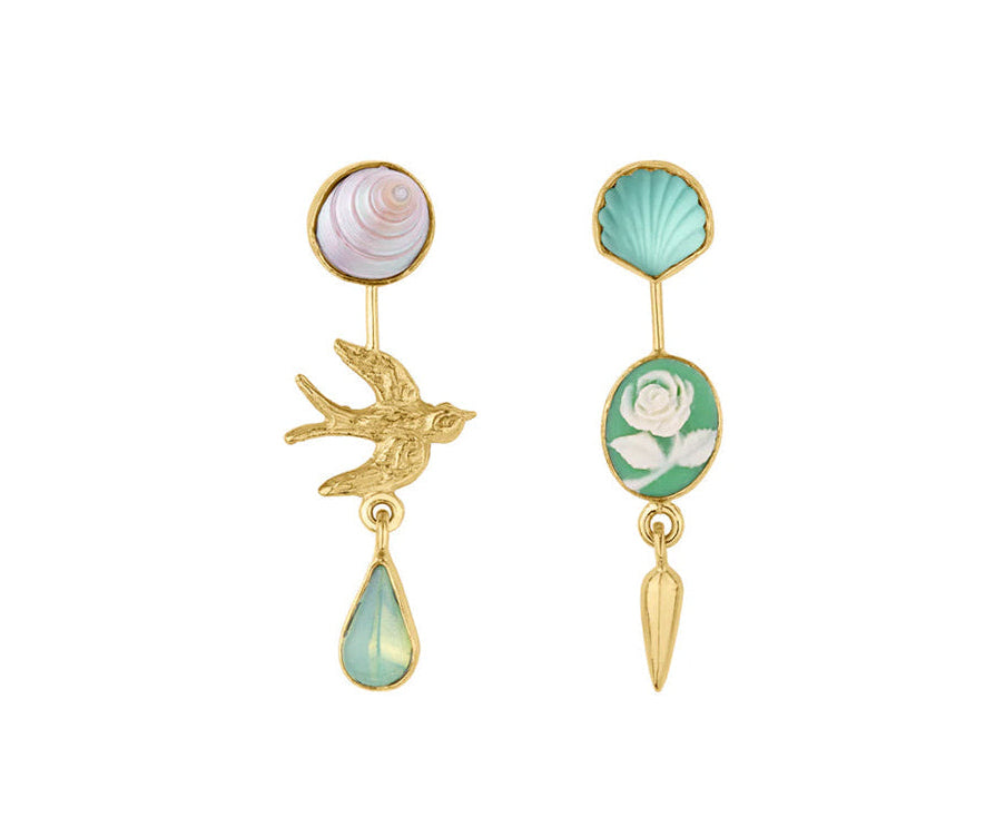 GRAINNE MORTON | Double Detachable Victorian Drop Earrings