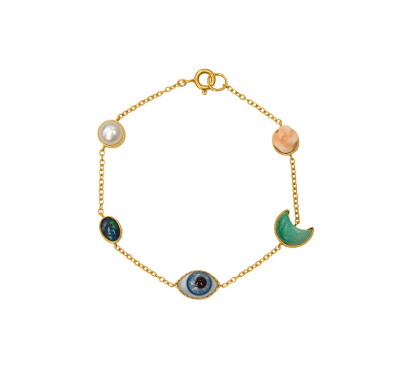 GRAINNE MORTON | Five Mini Charm Bracelet