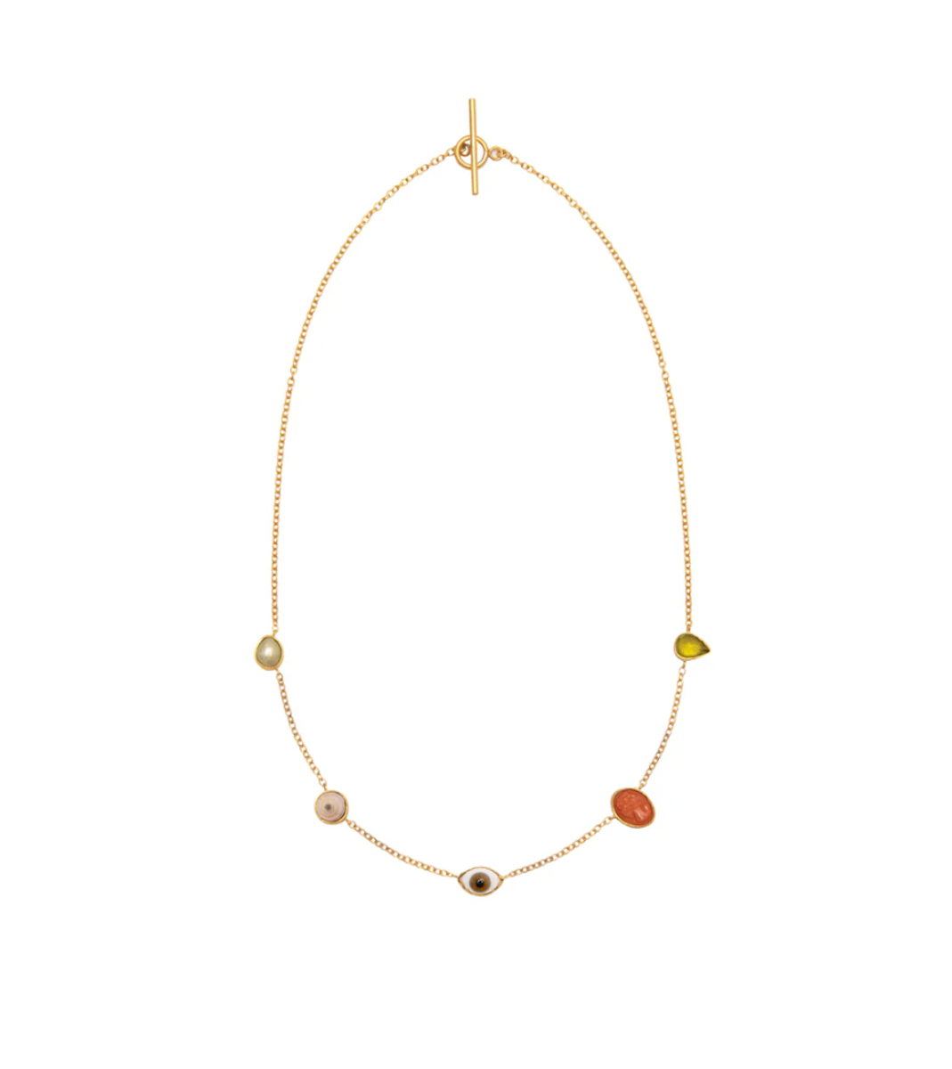 GRAINNE MORTON | Five Mini Charm Necklace