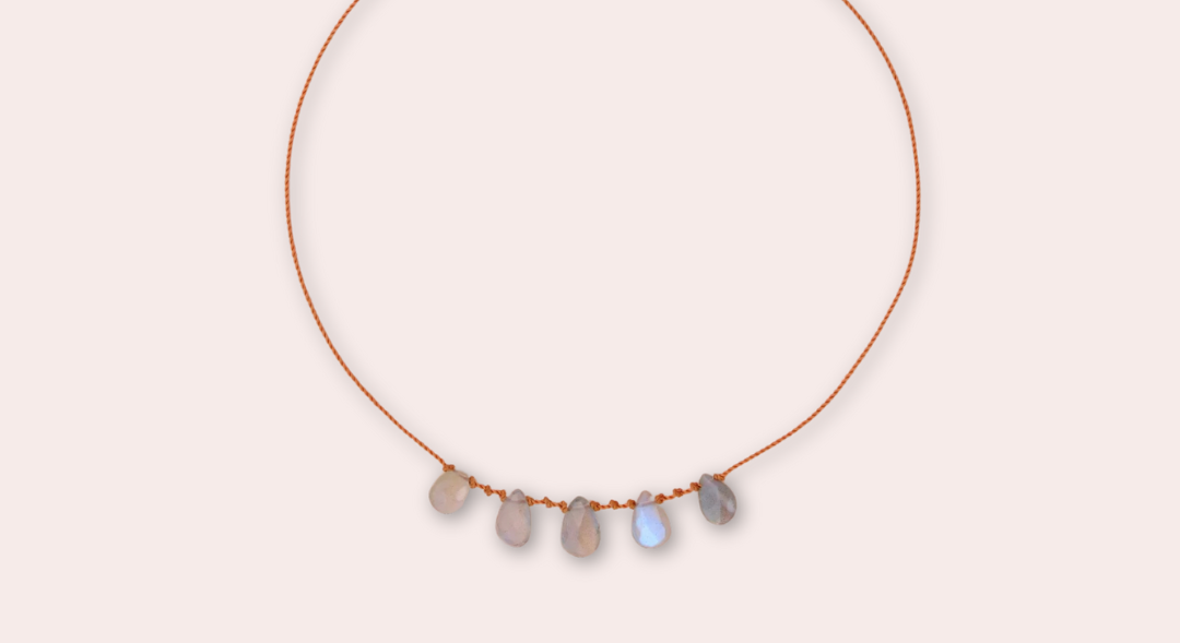 IVARENE |5 gouttes Necklace with Labradorite