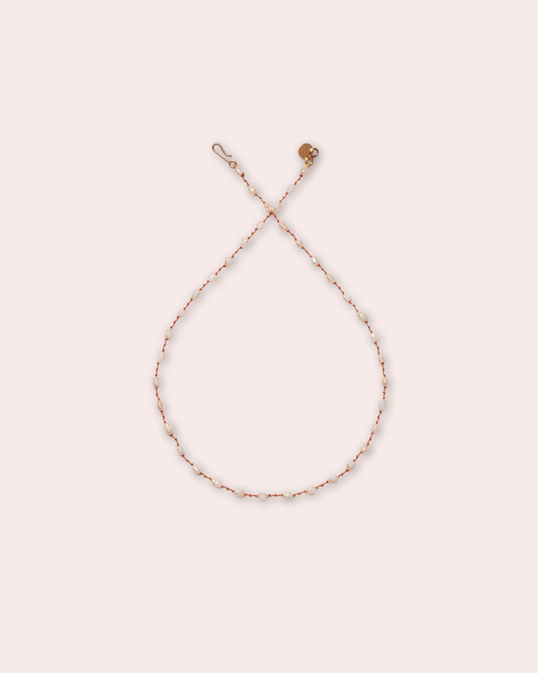 IVARENE | Mini Bird necklace with pearls