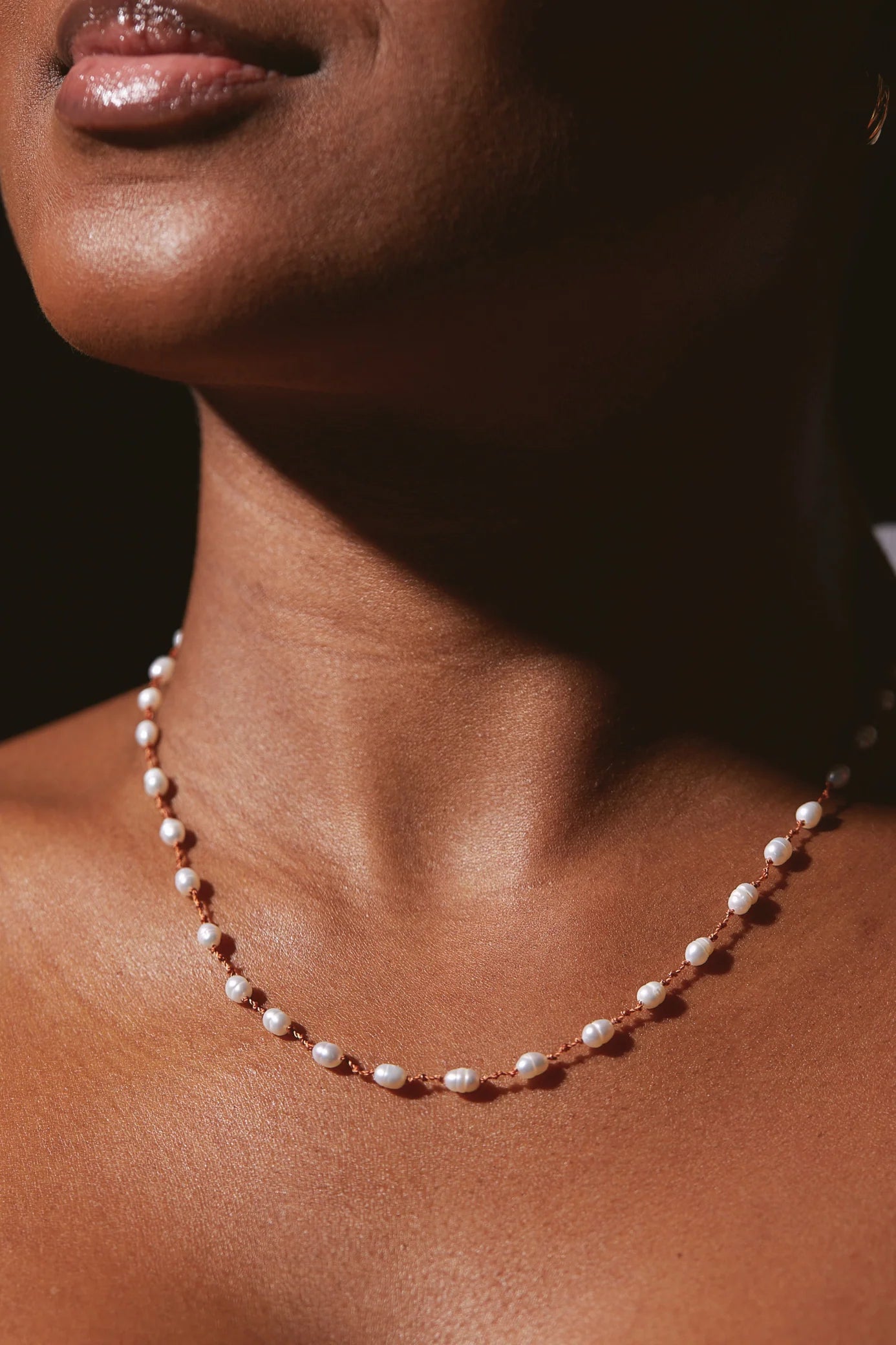 IVARENE | Mini Bird necklace with pearls