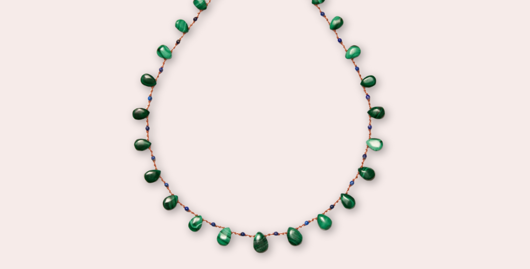 IVARENE | BONVIEW NECKLACE WITH MALACHITE