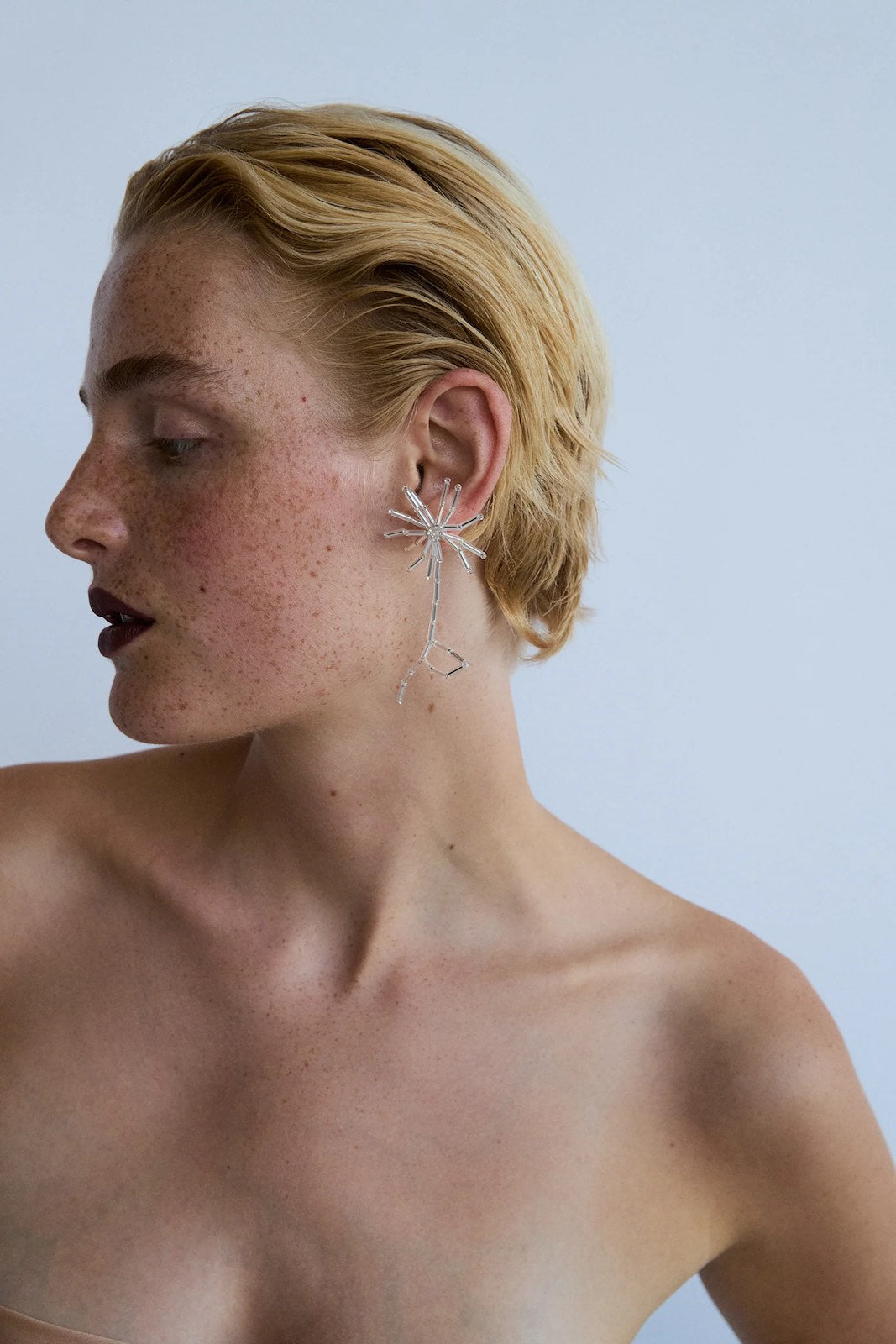 PURA UTZ | SILVER DANDELION EAR STICK