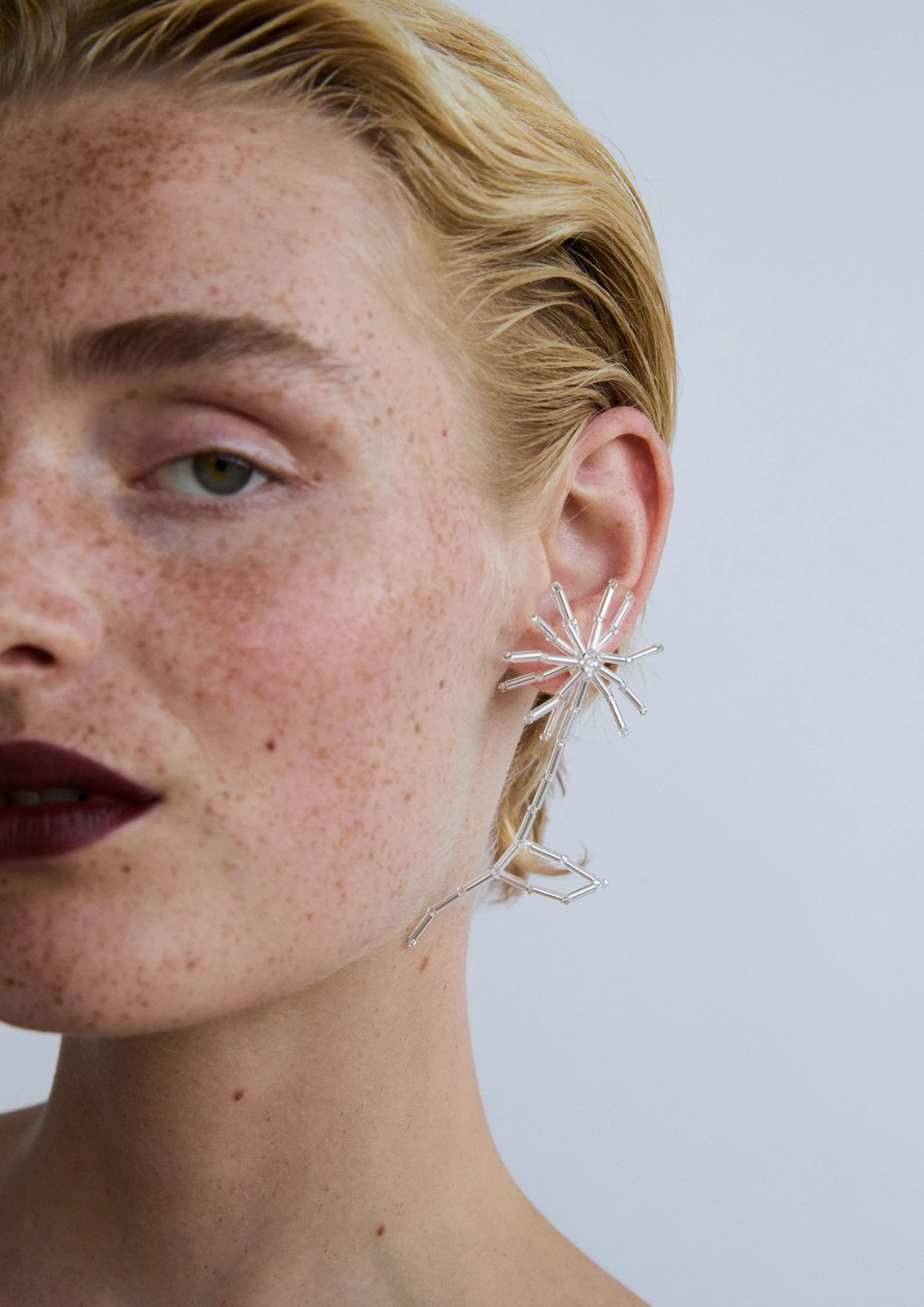 PURA UTZ | SILVER DANDELION EAR STICK