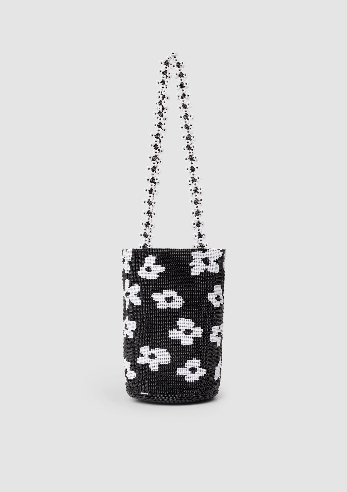PURA UTZ | BLACK FLOWER DREAM BAG