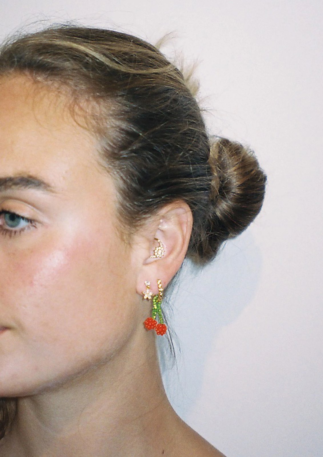 PURA UTZ | MINI CHERRY EARRINGS