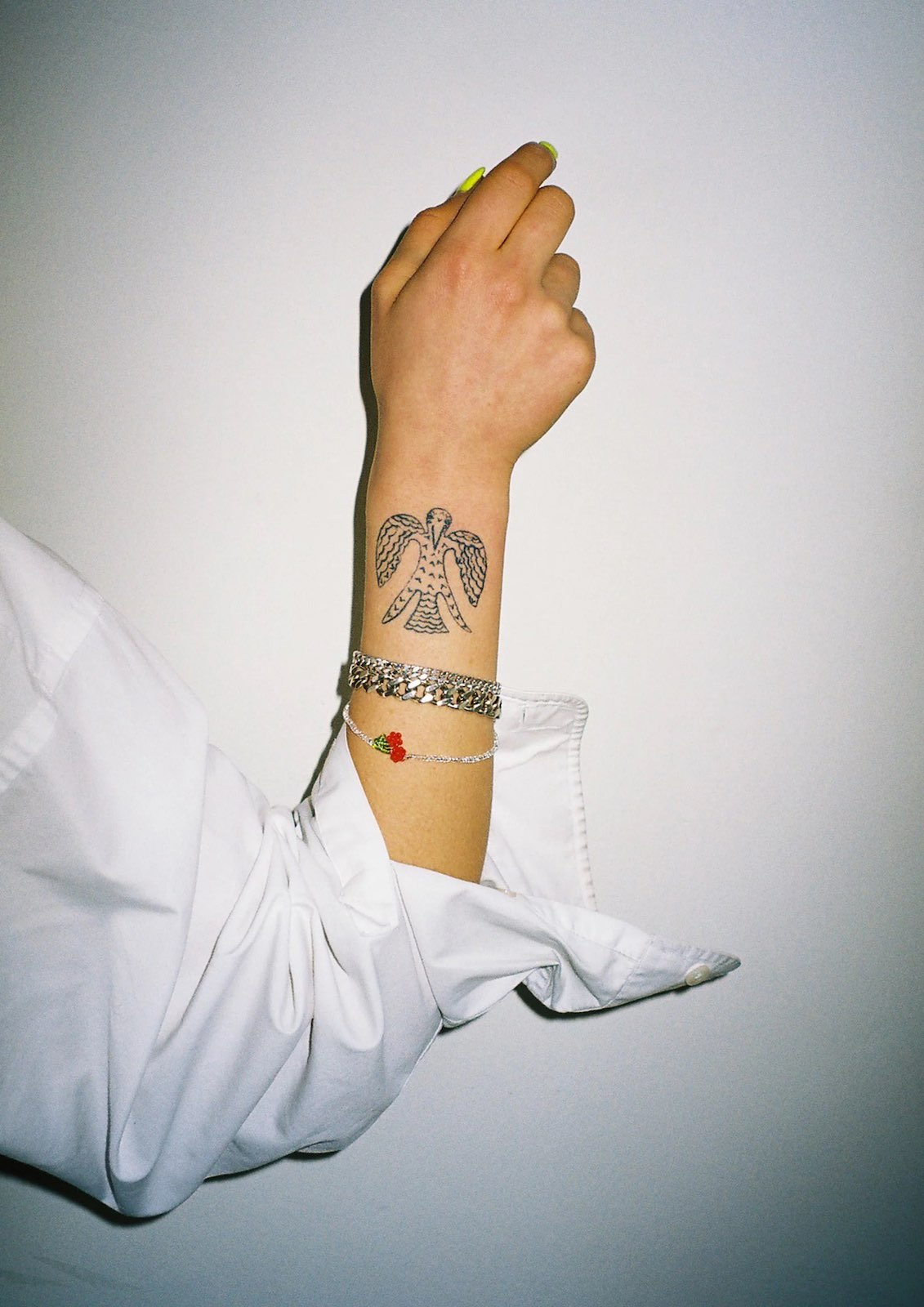 PURA UTZ | MINI SILVER CHERRY BRACELET