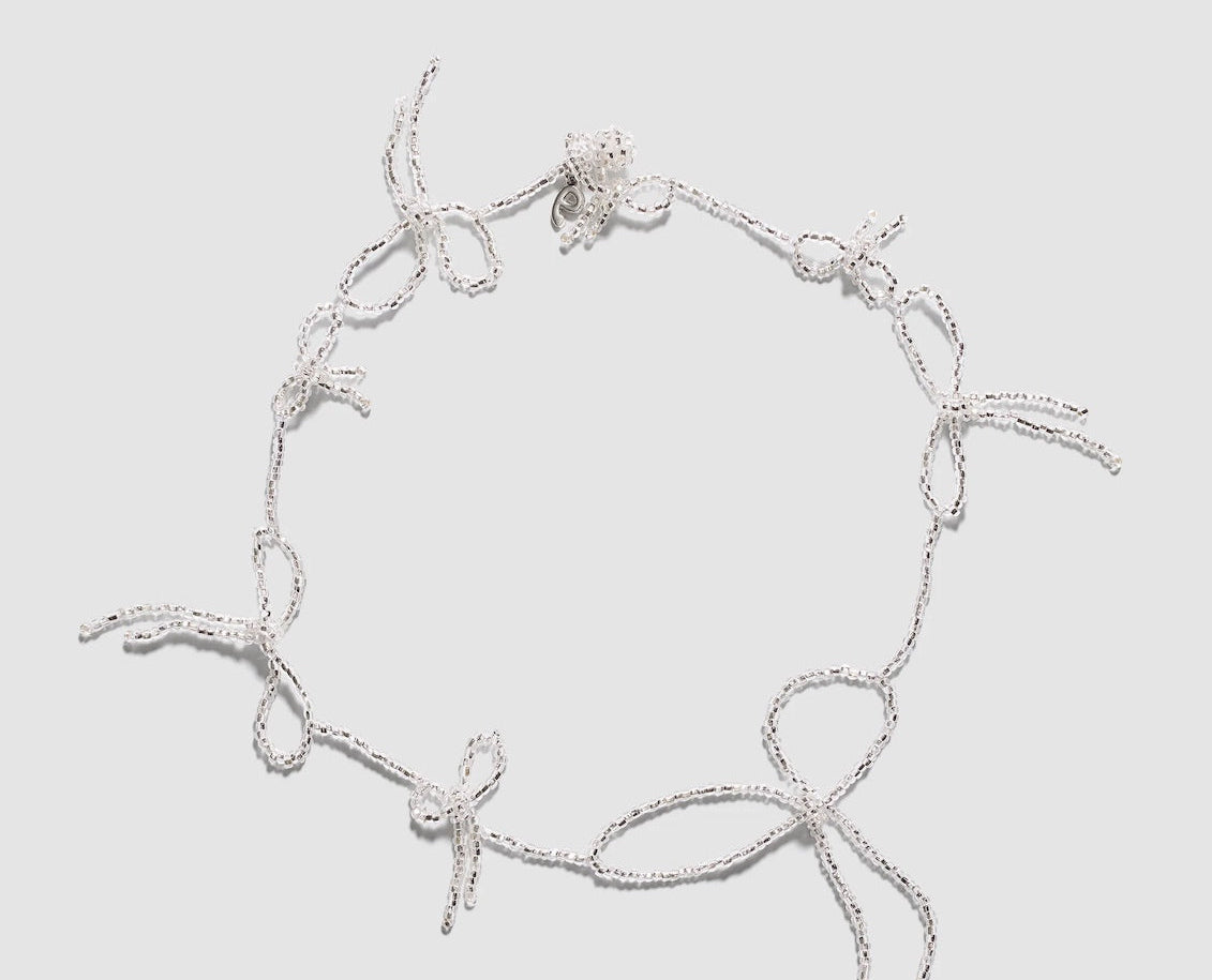 PURA UTZ | MULTI BOW NECKLACE
