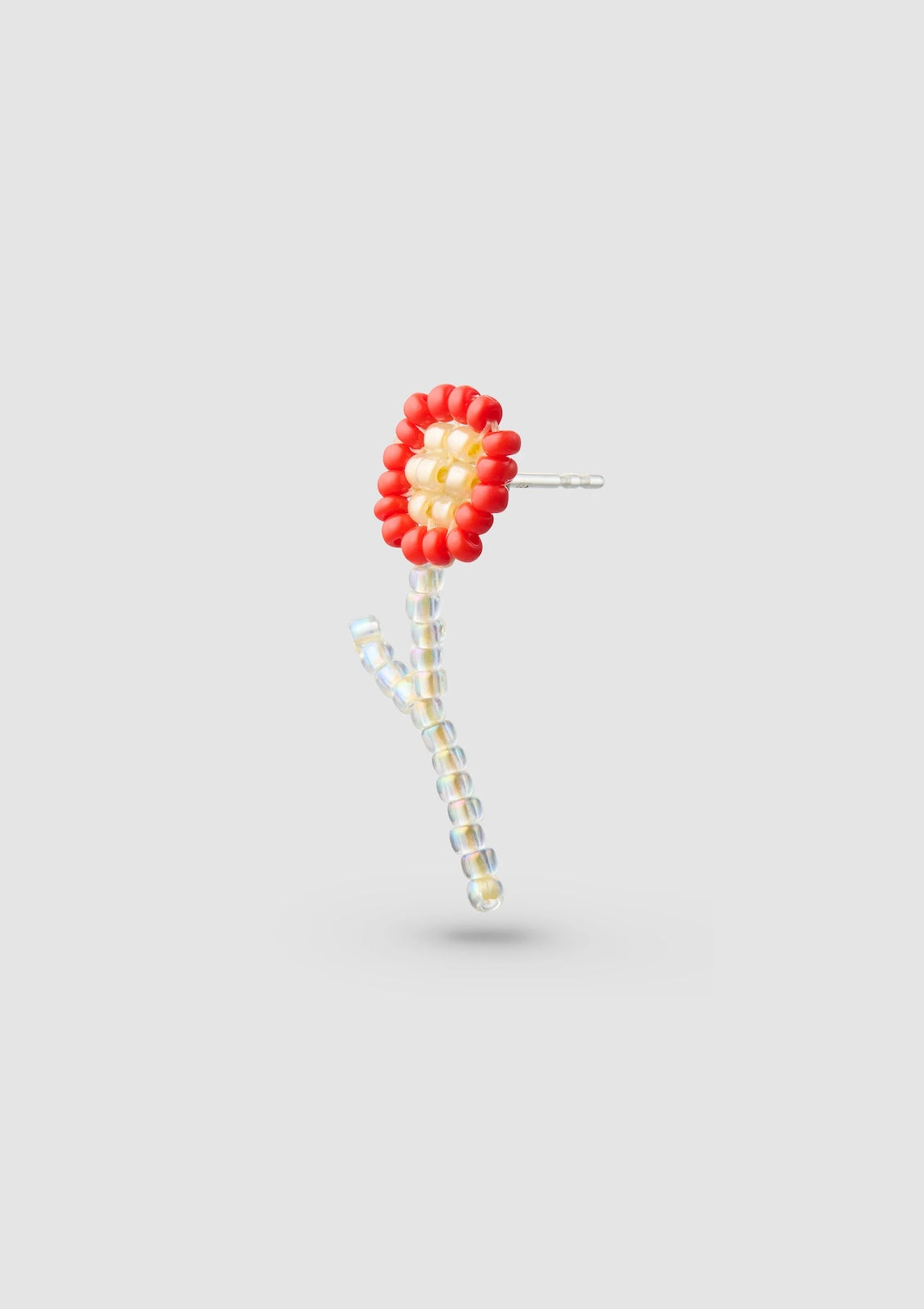 PURA UTZ | RED FLOR STICK EARRINGS