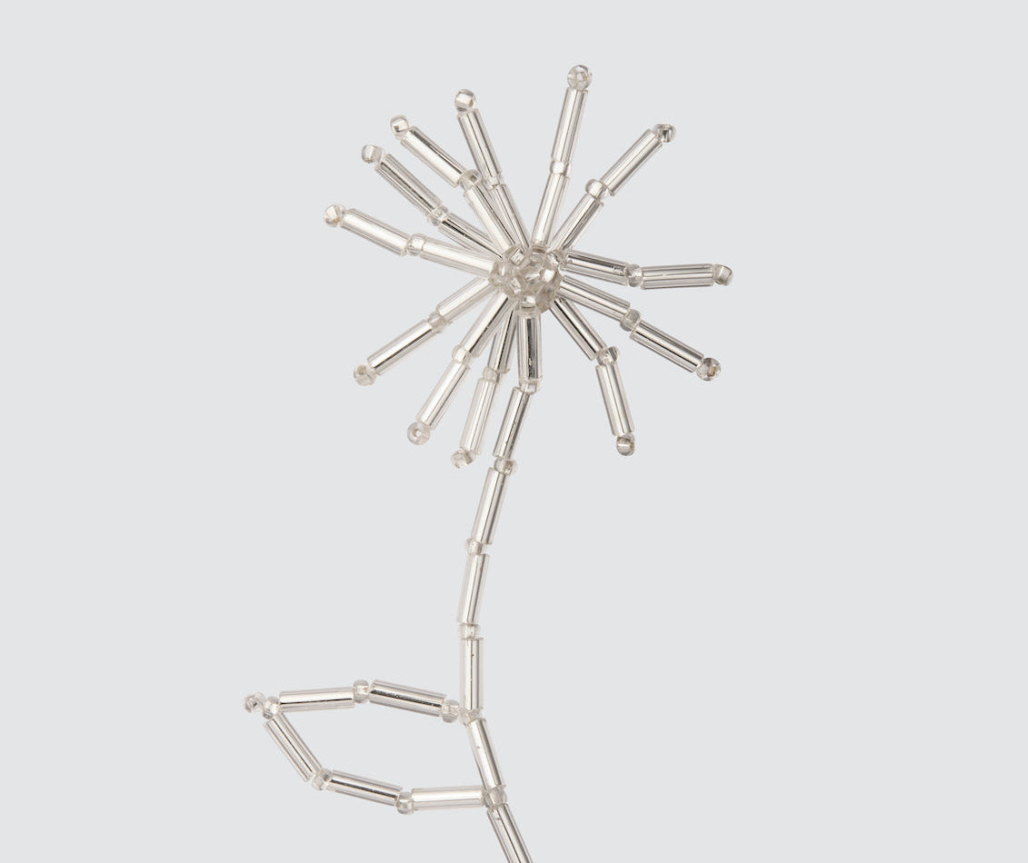 PURA UTZ | SILVER DANDELION EAR STICK
