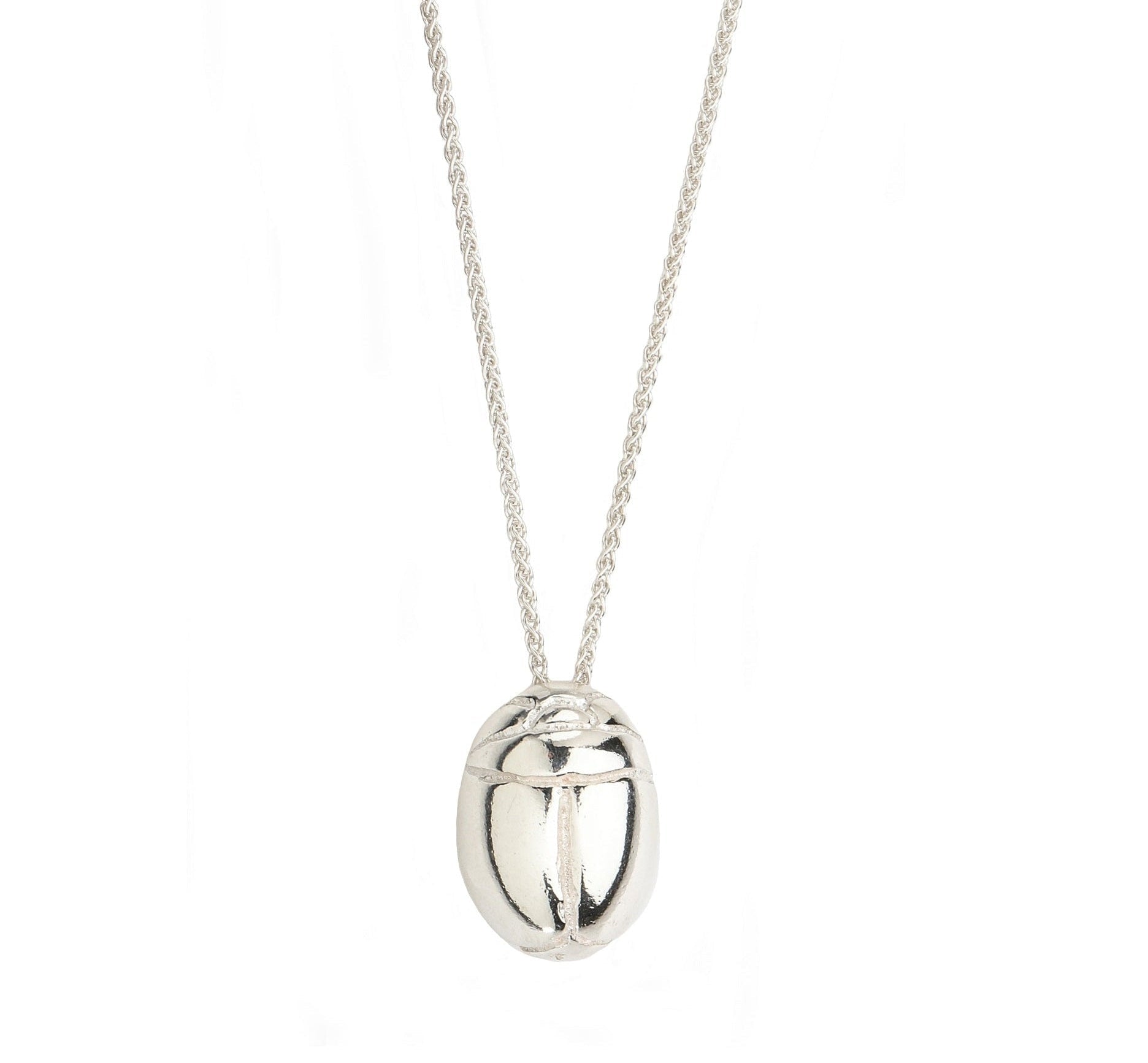 DANAI GIANNELLI | Big Beetle Silver Necklace