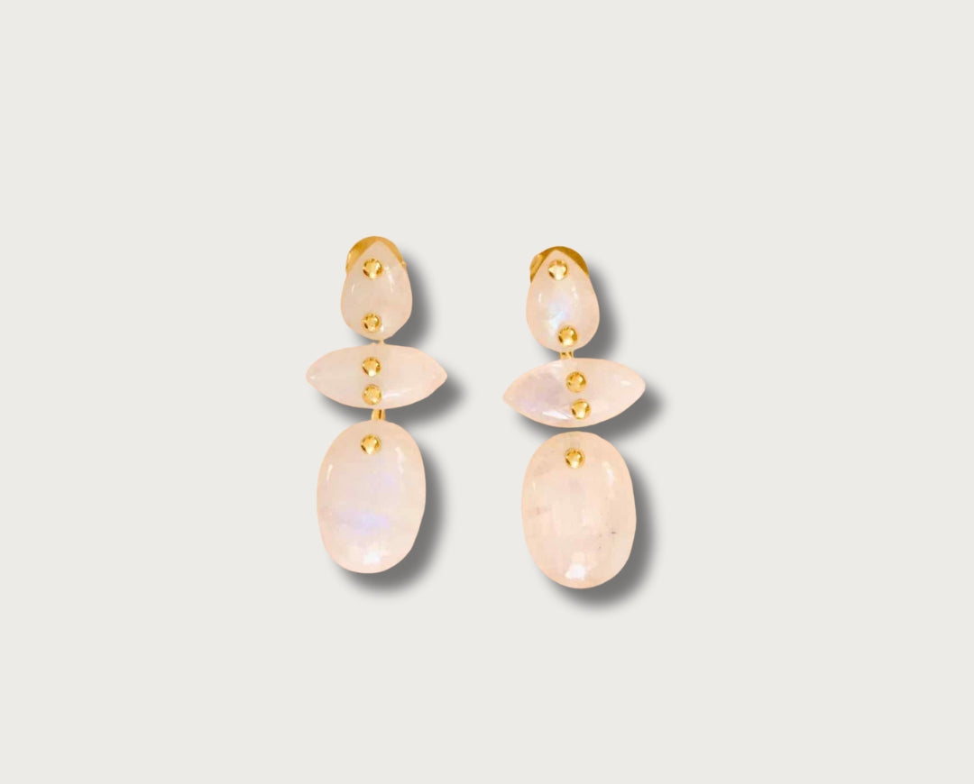 IVARENE | Avalon Moonstone Earrings