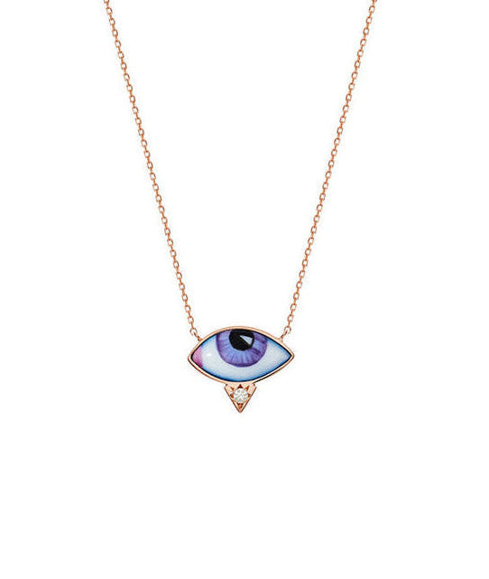 LITO | Petit Mauve diamond necklace