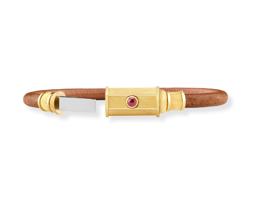 MARIE LICHTENBERG | Lasso Ruby locket bracelet