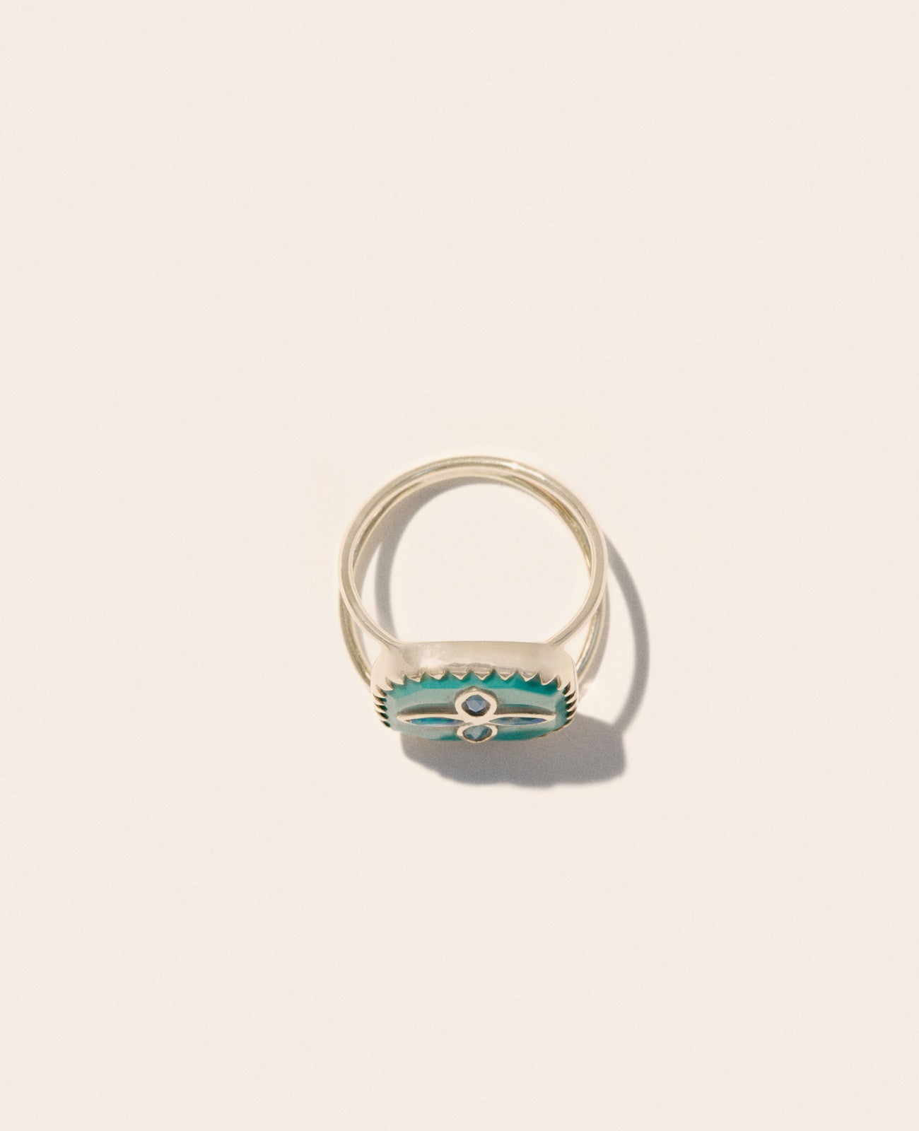 PASCALE MONVOISIN | BOWIE RING WITH TURQUOISE OPAL