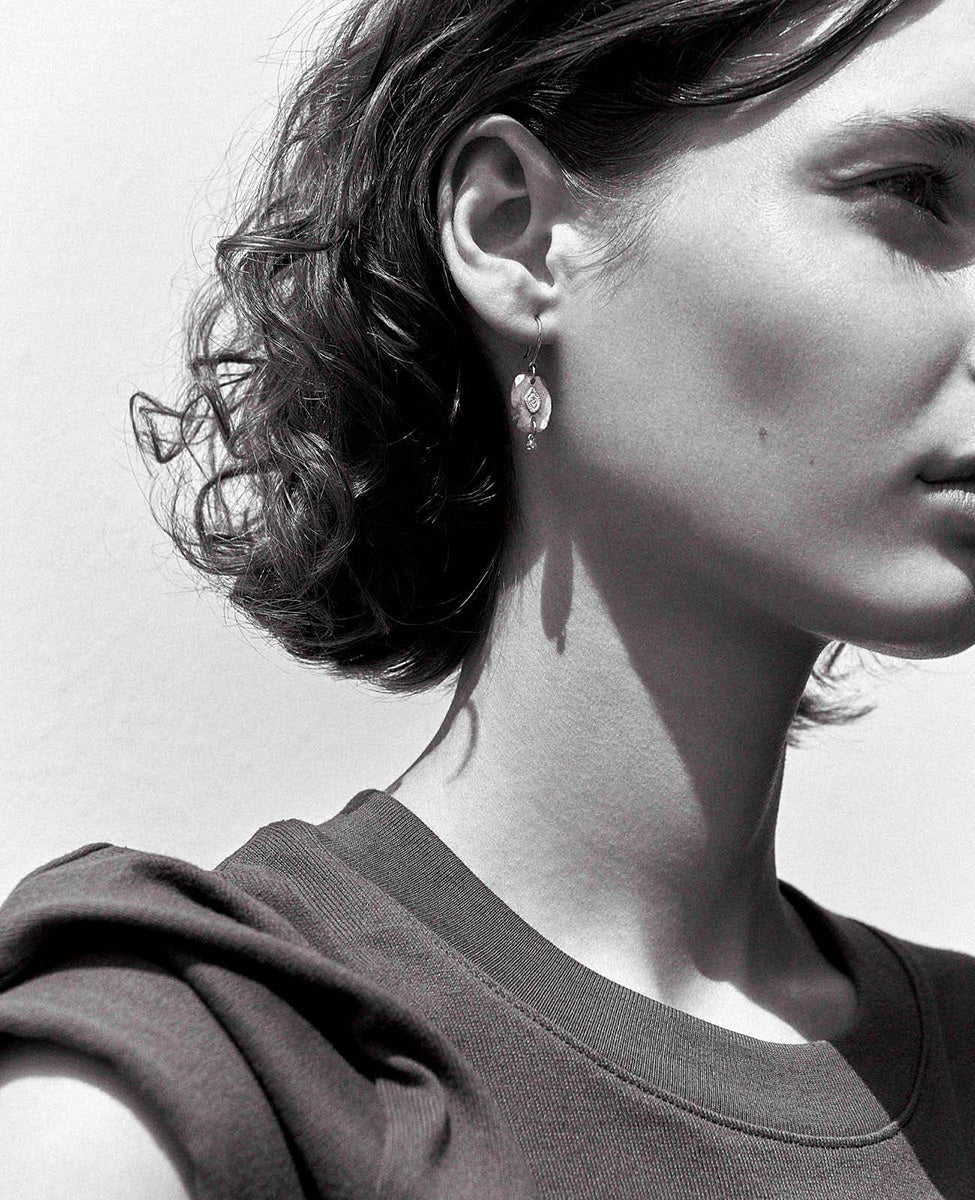 PASCALE MONVOISIN | Earrings Souad green amethyst