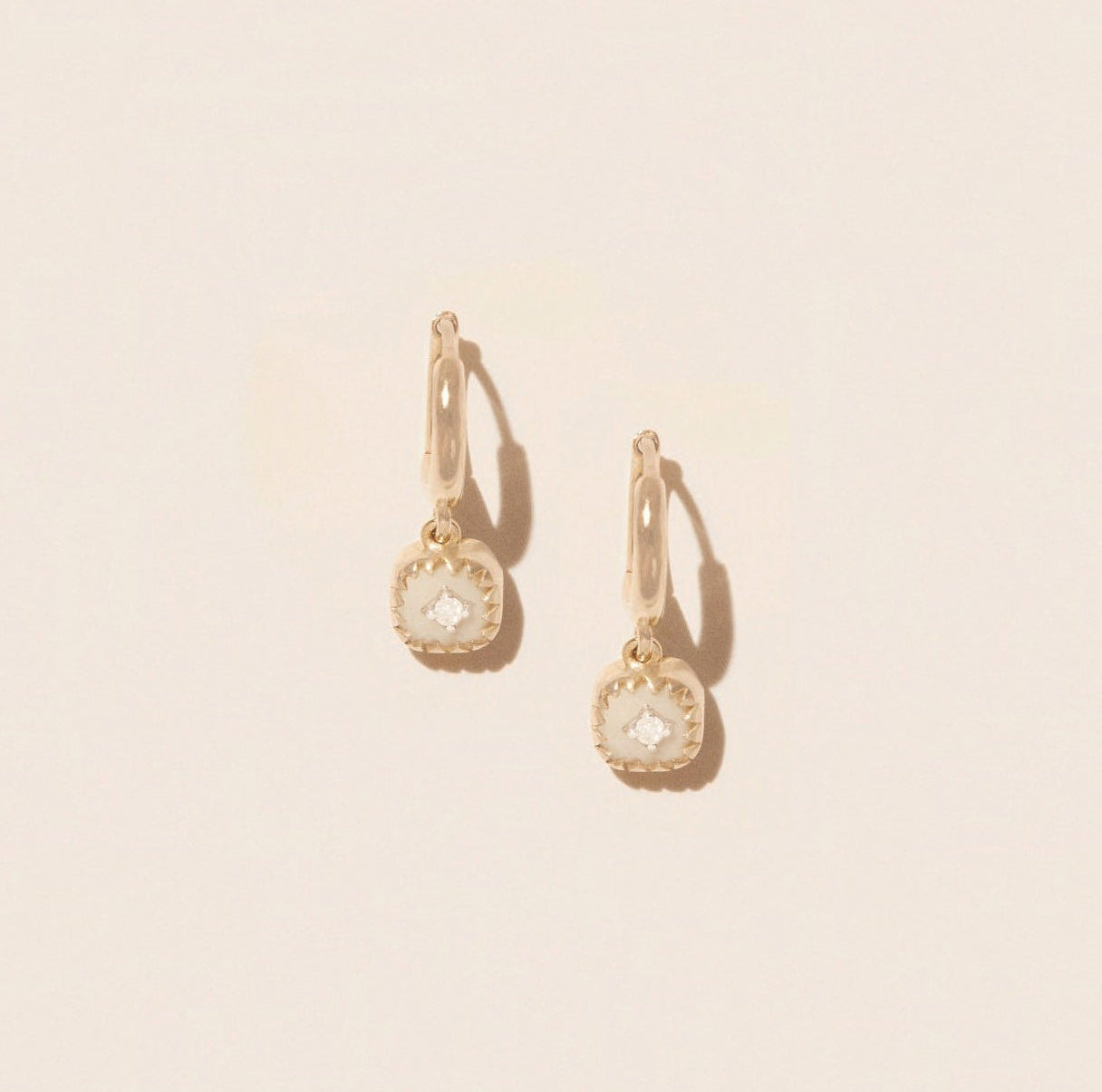 PASCALE MONVOISIN | PIERROT WHITE Earrings