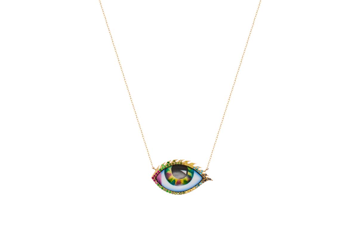 LITO | Grand Psychedelic diamond necklace