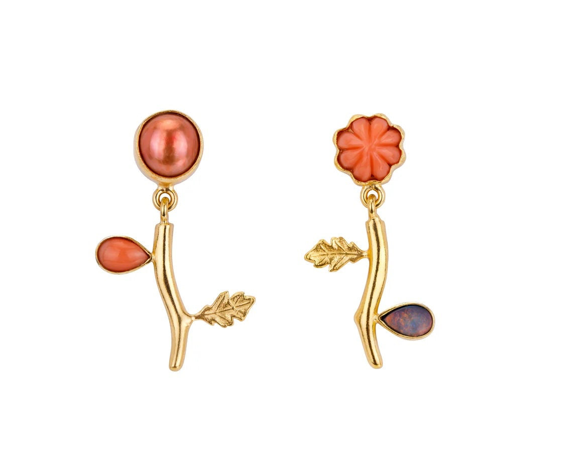 GRAINNE MORTON | FLOWER DROP EARRINGS