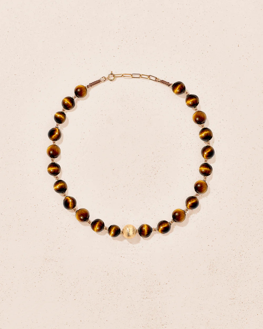 TITYARAVY | Samhita tiger eye necklace
