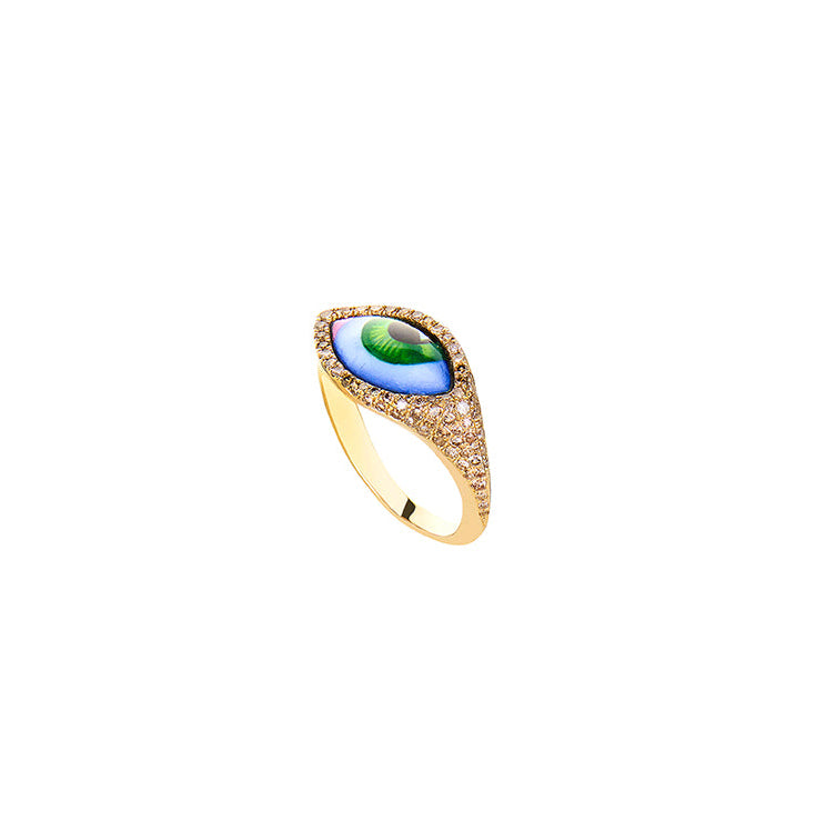 LITO | Petit Vert chevalier diamond ring