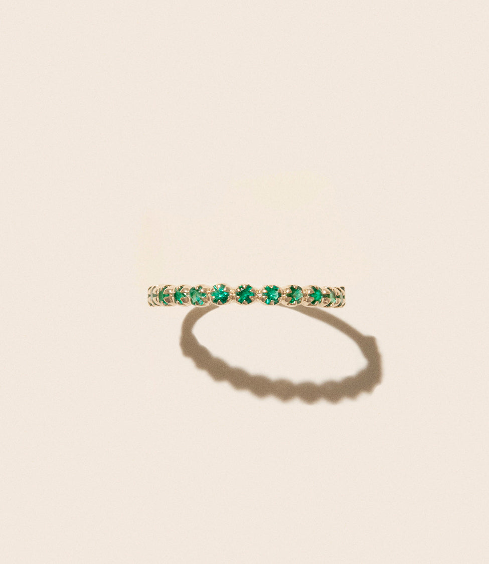 PASCALE MONVOISIN | Ava No2 ring | emeralds