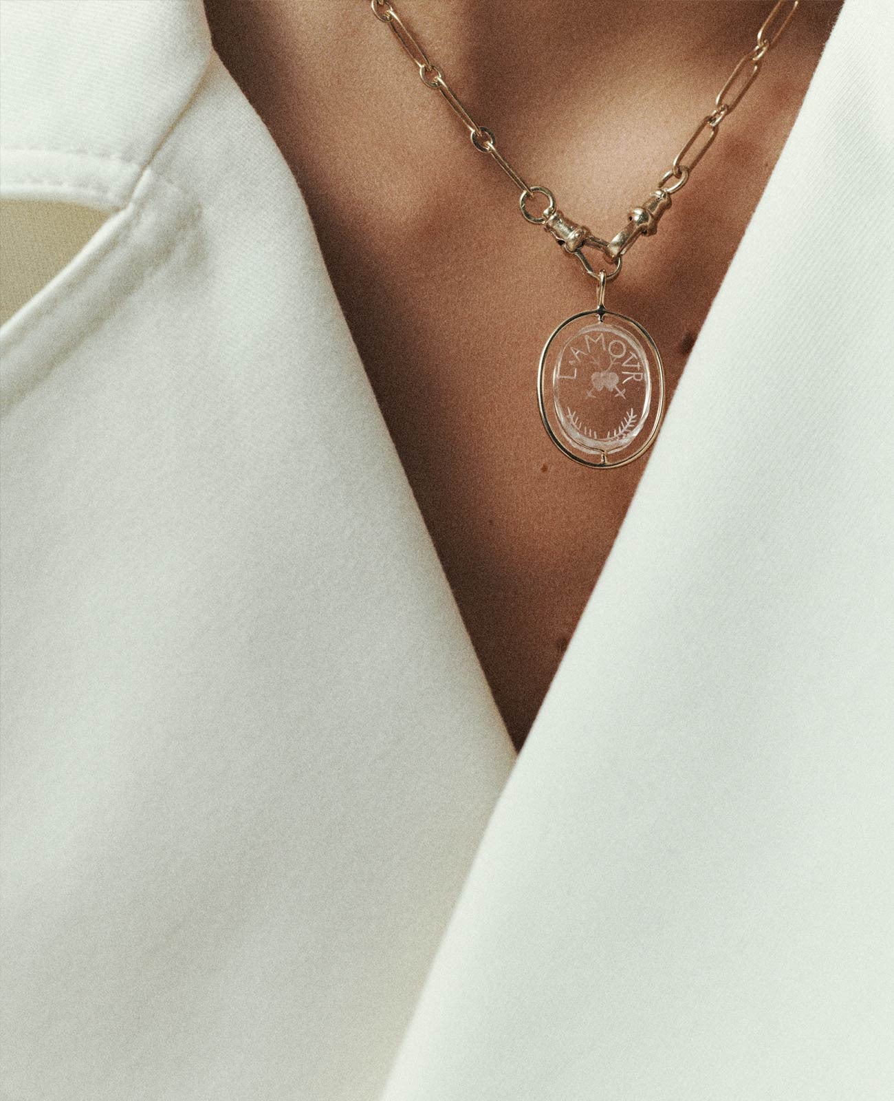 PASCALE MONVOISIN | L'amour No2 Crystal necklace