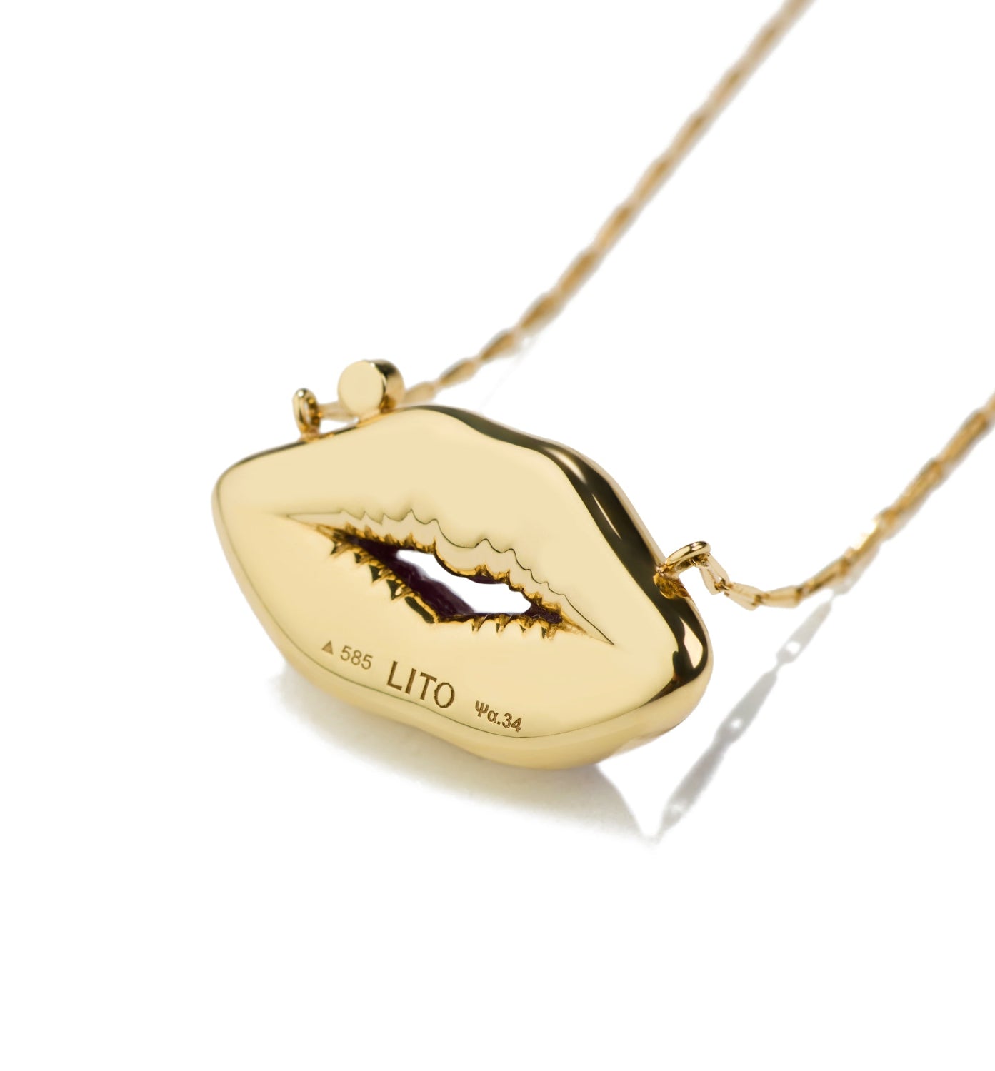 LITO | "Kiss me hard" small necklace