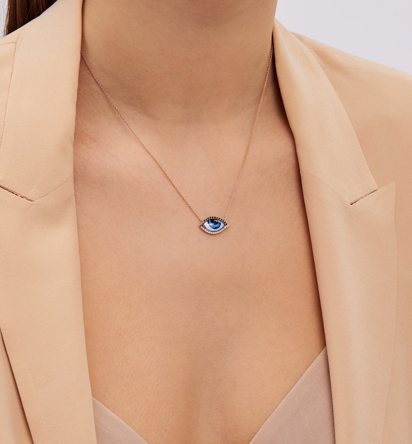 LITO | Petit Bleu diamond necklace