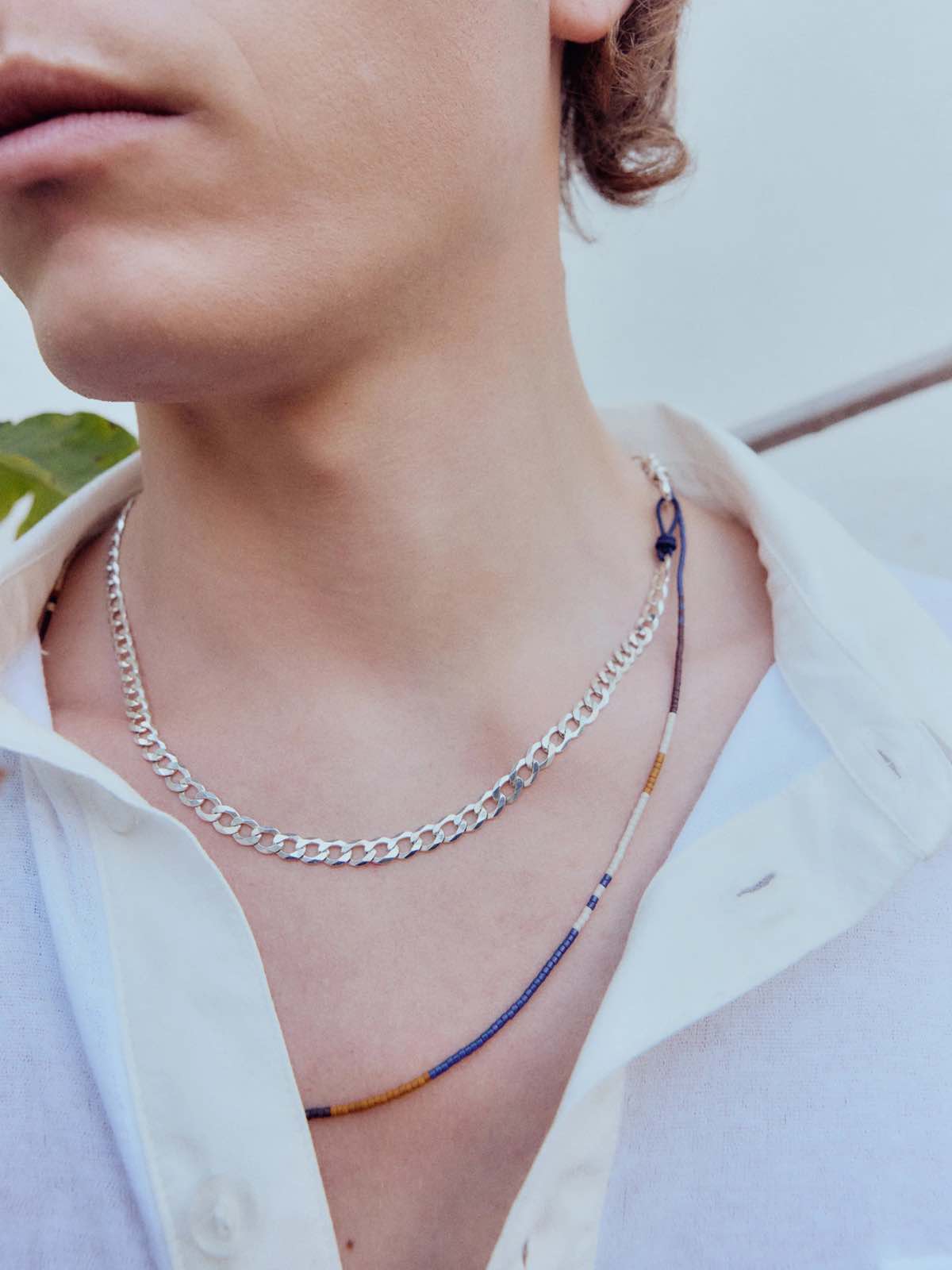 HELENA ROHNER | Cord Silver Necklace